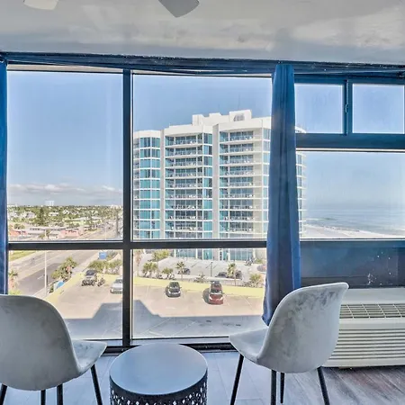 Beachfront Daytona Studio, Close To Parks! Daytona Beach Exterior photo