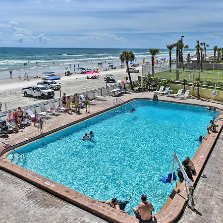 Beachfront Daytona Studio, Close To Parks! Daytona Beach Exterior photo