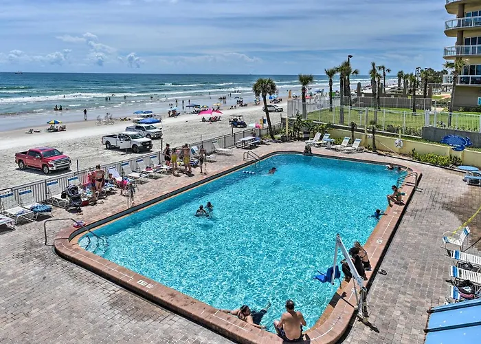 Beachfront Daytona Studio, Close To Parks!